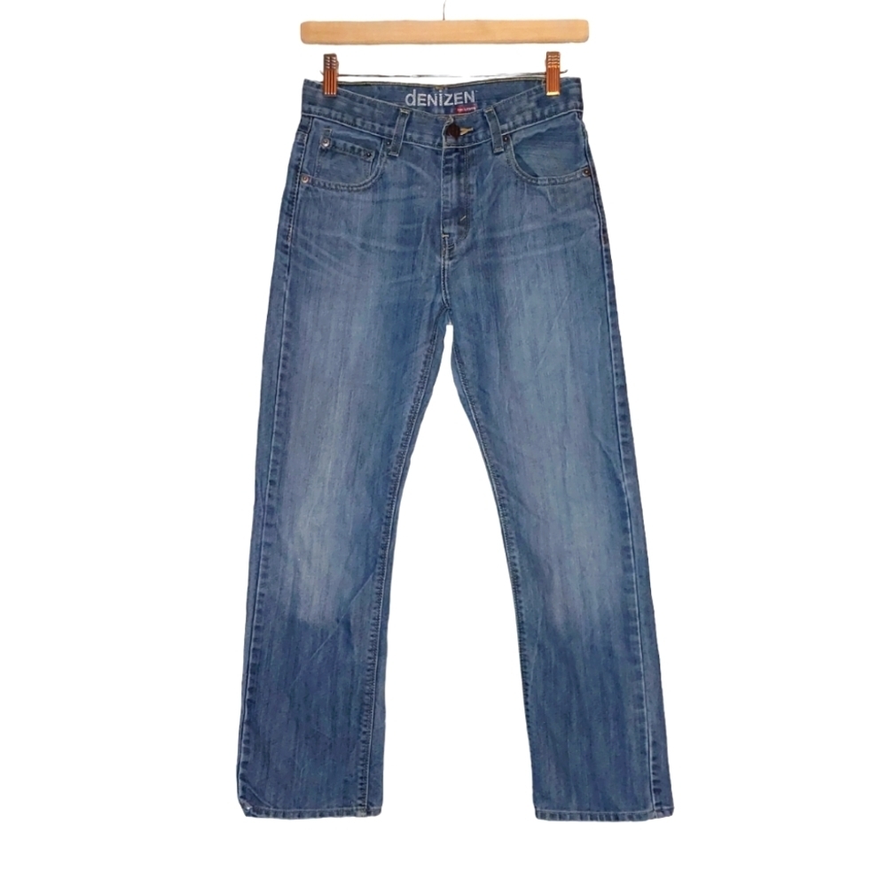 Levi's Denizen Adjustable 218 Slim Straight Leg Jeans size 14